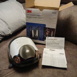 3M Full Face Mask For Sanding, Painting, Etc.