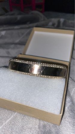 18K Big Bangle (elephant tricolor) Gold Plated !!!