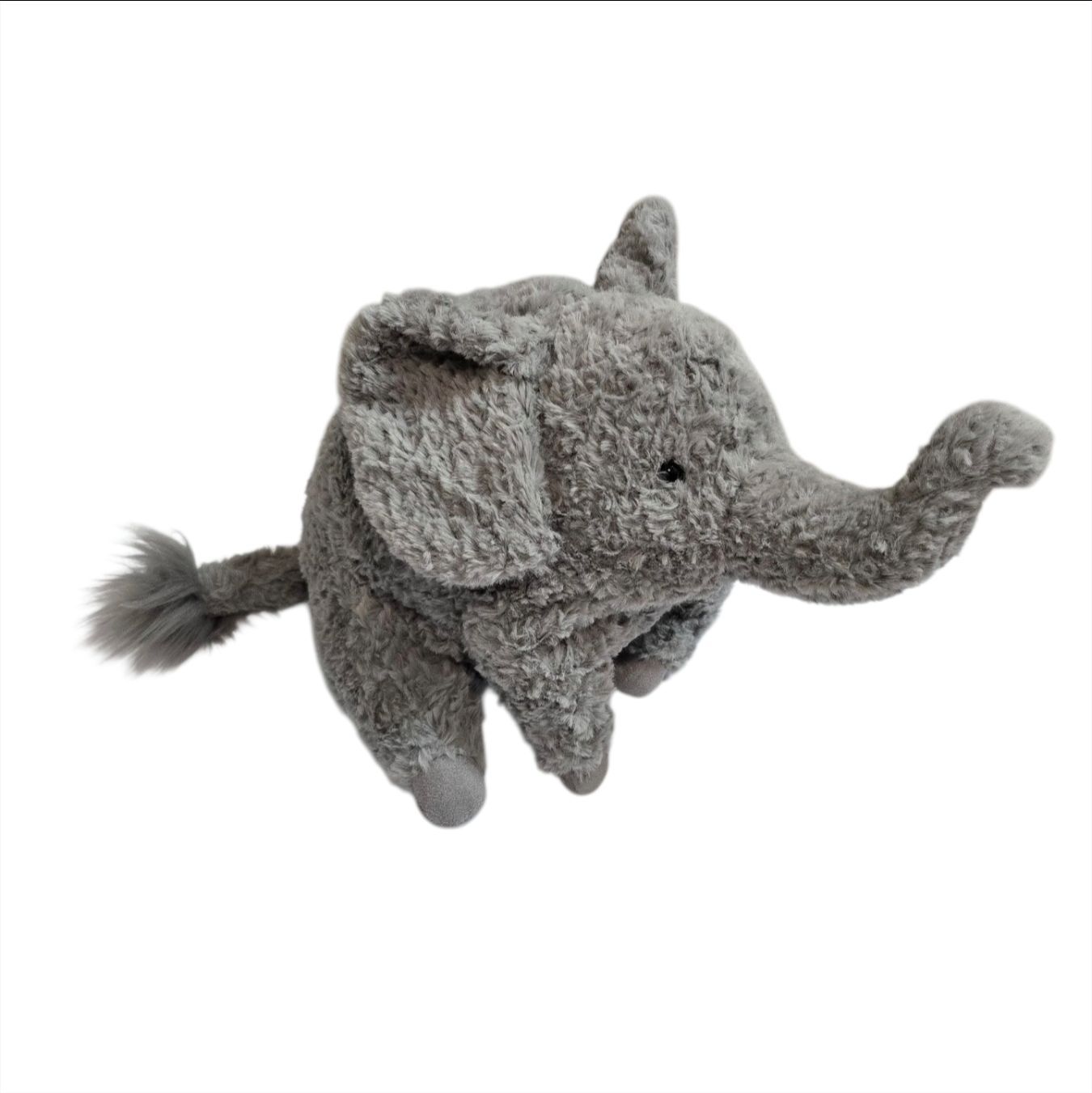 Rare Jellycat London Rondle Elephant Plush 11" Stuffed Animal Retired Round Zoo