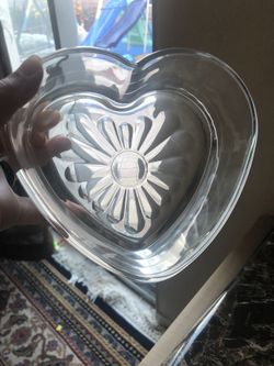 Heart candy bowl