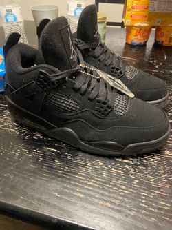 Black Cat Retro jordan 4’s