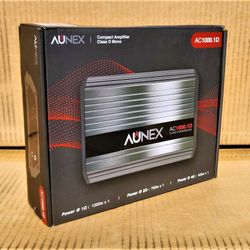 Aunex Compact Power Amplifier 2000 Watts Subwoofer Amp With Bass Knob Control AC1000.1D 🚨  Payment Options Available 🚨 No Credit Needed 🚨 