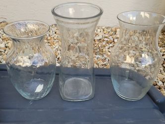 Three Glass Flower Base