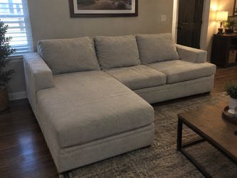 Living spaces sectional (FREE DELIVERY)
