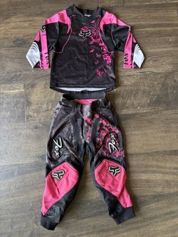 Fox Dirt bike Kid Girl Size 4 Set