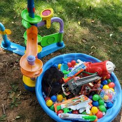 A Lot of Kids water place playing Activities & Game Toys.  