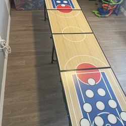 Basketball Beer Pong Table