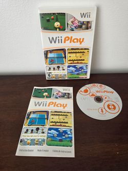 Nintendo Wii Play Video Game CIB