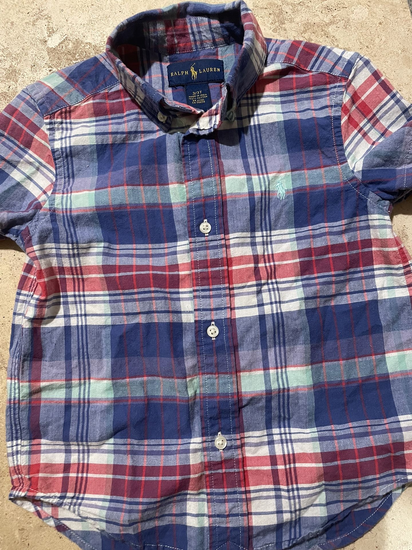 Boys Toddler Polo Ralph Lauren Shirt Size 3T