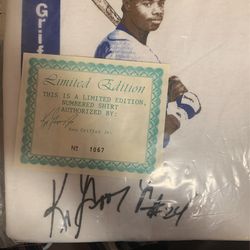 Baseball Collectible Rare Sealed Ken Griffey Jr Shirt