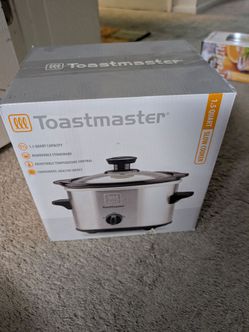 Toastmaster 1.5 Quart Slow Cooker New in Box
