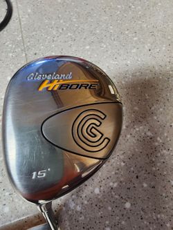 Cleveland HiBore 15 degree 3 wood LH