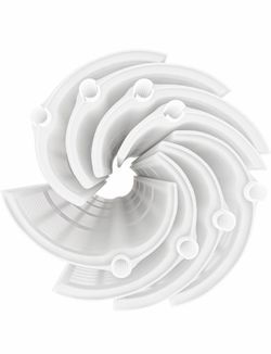 Cryspool® 1005 DE Filter Compatible with FNS Plus 60, 0, Jandy DEL/DEV60,DE6020, FS-2005, PFS3060, FC-9550,PG-1905, FG-1005, 7 Full + 1 Partial