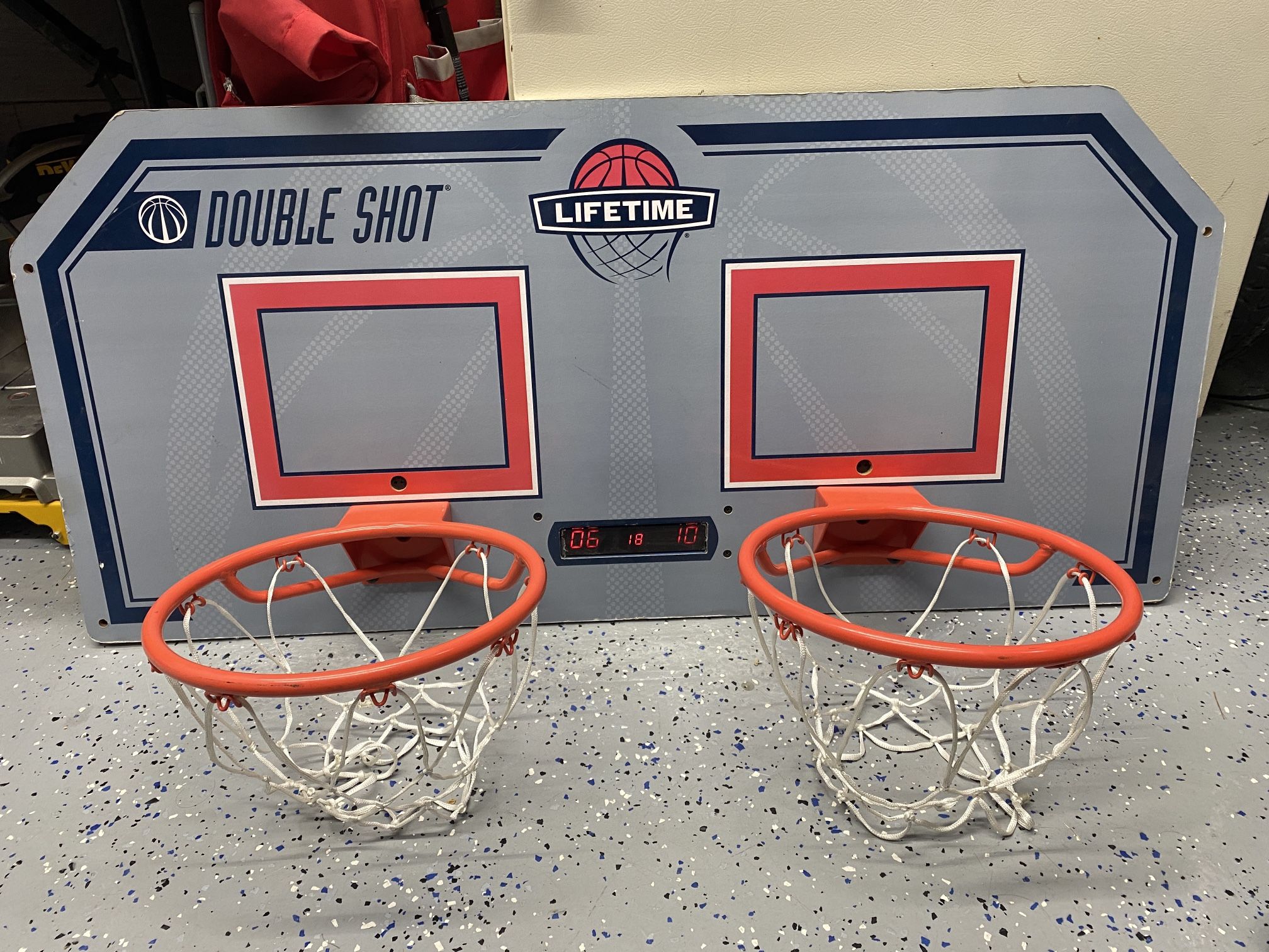 Double Shot Basketball Hoop Board