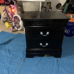 Black Nightstand