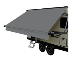 New Dulepax RV Awning Fabric Replacement 20.2ft Heavy Duty 16oz Vinyl Camper Canopy, Universal