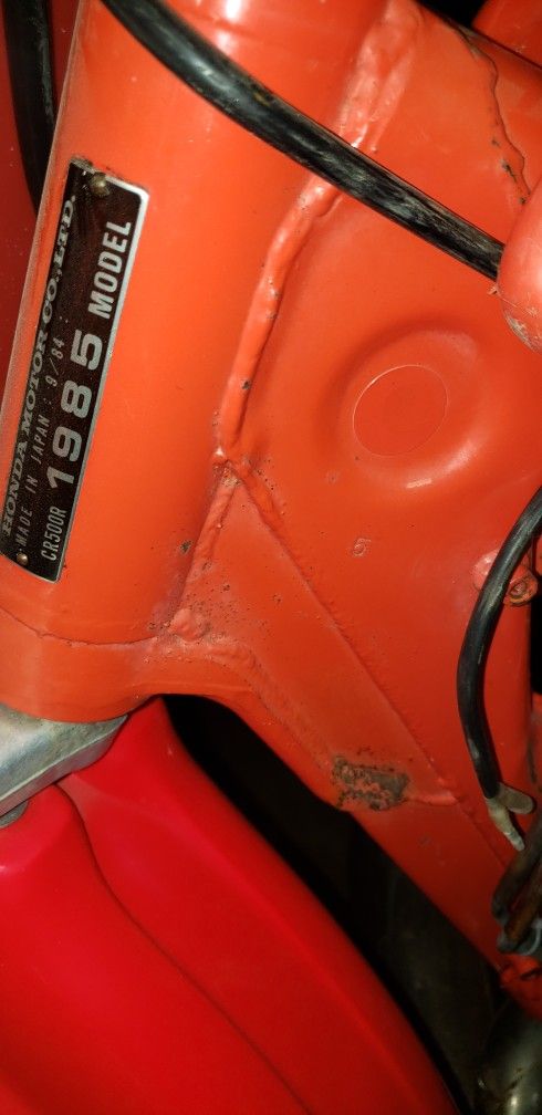 Honda Cr 500r New Motor& Other Parts.