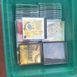 collection of 80 CDs