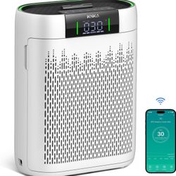 Air Purifiers for Home Large Room Bedroom up to 1740 Ft², Hepa Air Purifier with Air Quality Monitor, Smart WiFi, TRUE HEPA, Sleep Mode, Air Cleaner f