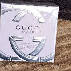 NEW & SEALED " AUTHENTIC GUCCI BAMBOO WOMAN'S PARFUM SPRAY 60$