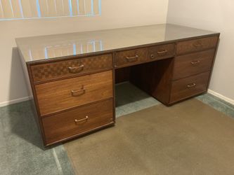 Office Desk With Glass Top