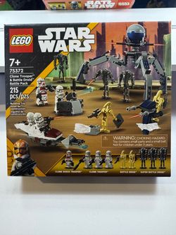 LEGO Star Wars 75372 Clone Trooper & Battle Droid Pack $21.00