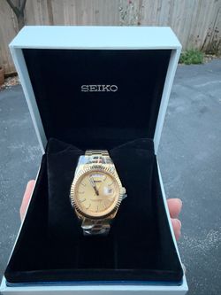 Seiko Gold Tony Soprano Watch