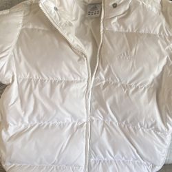 Adidas winter jacket white