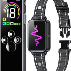 new Dog Shock Collar with Remote, Ycoev Dog Training Collar IP67 Waterproof, Shock Collar for Large Medium Small Dogs, Rechargeable E-Collar for Dogs 