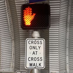 Man Cave / Garage Cross Walk Signal