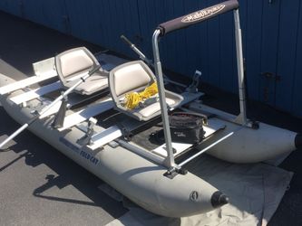 Sea eagle fold cat. With electric motor $1,800 OBO