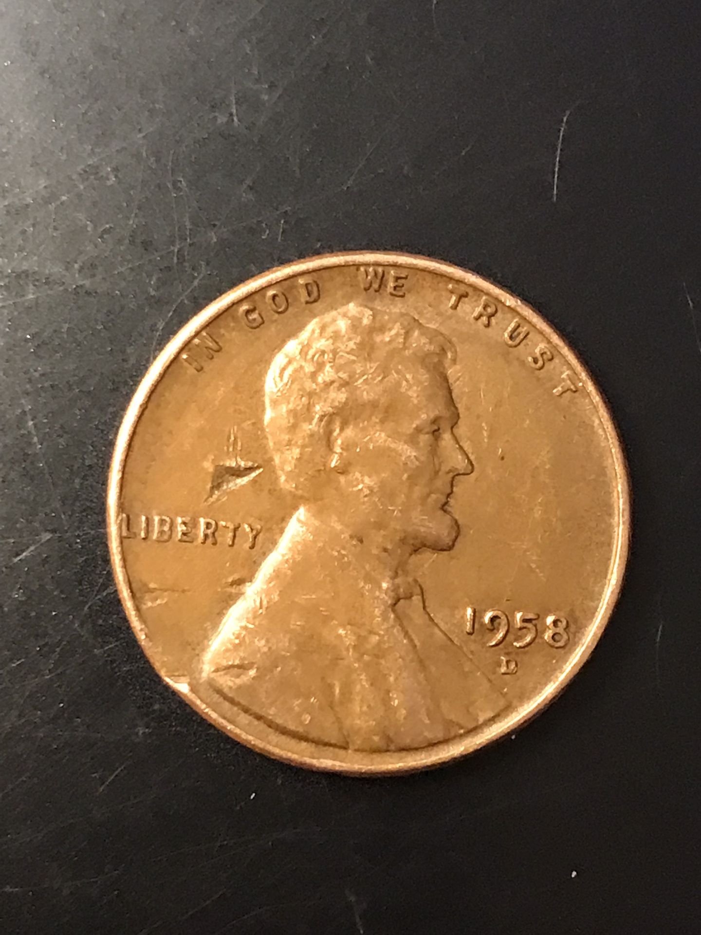1958 D Lincoln Wheat Penny