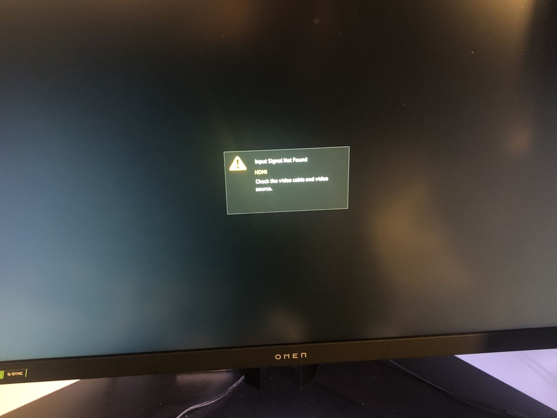 HP OMEN 28” IPS LED Monitor. OBO