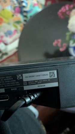 Bose Tv Soundbar Model 431975