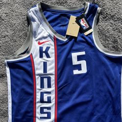 Nike Authentic NBA De’ Aaron Fox Sacramento kings Jersey