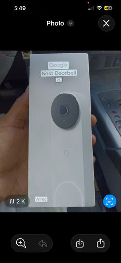 🔔 Google Nest Doorbell – 2K Video 🔔