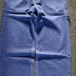 Stussy Baggy Blue Carpenter Jeans XL (DEM Pants)