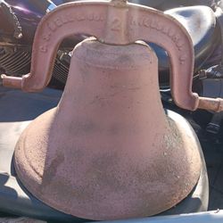 Large Iron Vintage Bell