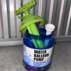 Water Balloons And Pump 