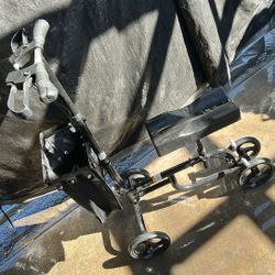 Leg rest bike