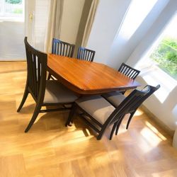 Ethan Allen Dinning Table (expandable & it seats 8)