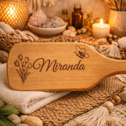 Custom bamboo hair brushes