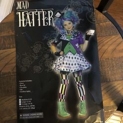 Girls mad hatter costume