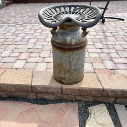 Milk Container Stool