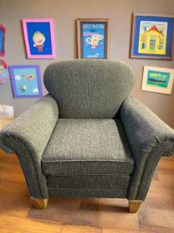 Green/Gray Armchair
