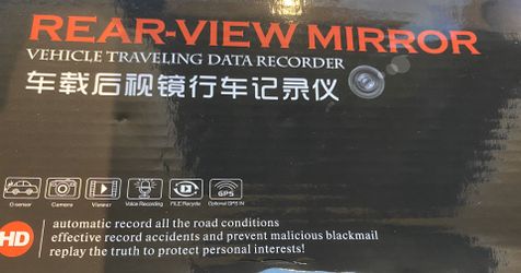 HD Rearview Murrow Dash Camera