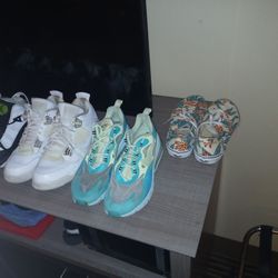 Jordan's, Van's ,Nike ,Shox 