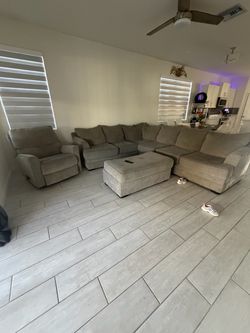 Sectional couch , mueble sectional