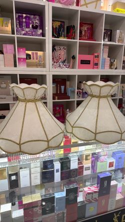 Set of 2 Vintage lamp shades