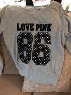 Pink sweatshirts
